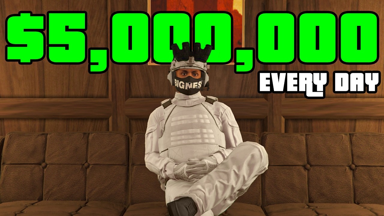 How to Make $5,000,000 EVERY Day AFK In GTA Online
