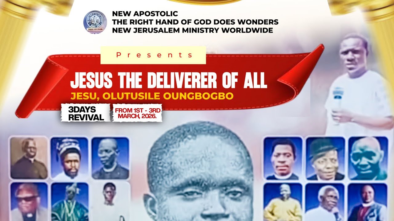 3DAYS POWERFUL REVIVAL, JESUS THE DELIVERER OF ALL🔥🔥🔥