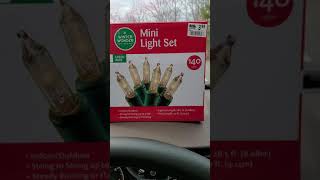 FREE CHRISTMAS LIGHTS AT BIG LOTS