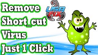 How to Remove Shortcut Virus in Your PC And Pendrive || Permanently Delete  Virus || USBFIX