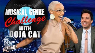 Musical Genre Challenge with Doja Cat | The Tonight Show Starring Jimmy Fallon screenshot 4