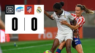 Atlético de Madrid vs Real Madrid CF (0-0) | Resumen | Highlights Liga F