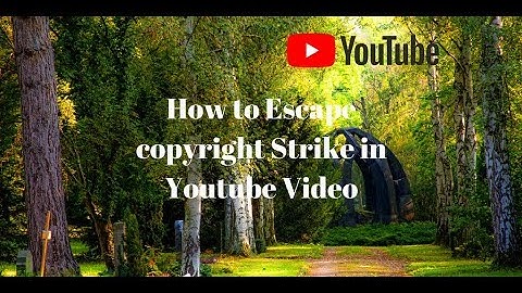 How to escape copyright Strike in youtube Video Tutorial 2017 - Rakesh Tech Solutions