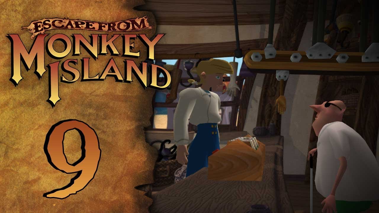 how to play escape from monkey island on windows 10