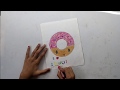 CUTE DOUGHNUT DRAWING .