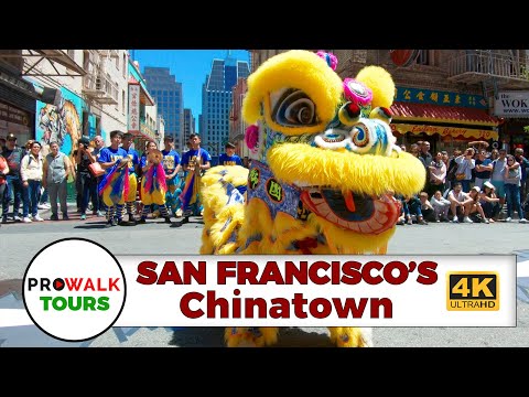 Chinatown San Francisco Walking Tour [4K]