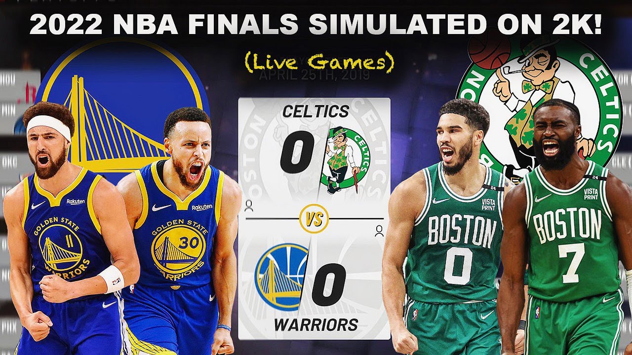 Simulating the 2022 NBA Finals on 2K! (Warriors VS Celtics) 
