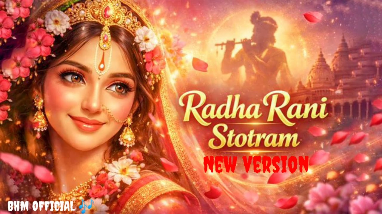 Radha Rani Stotram | Powerful Radha Devi Mantra | BHM OFFICIAL
