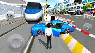 3D Driving Class 2 Chevy GTR #2 - Korean Car Driver On Railroad - Android Gameplay