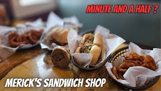 Merick's Sandwich Shop Speed Challenge