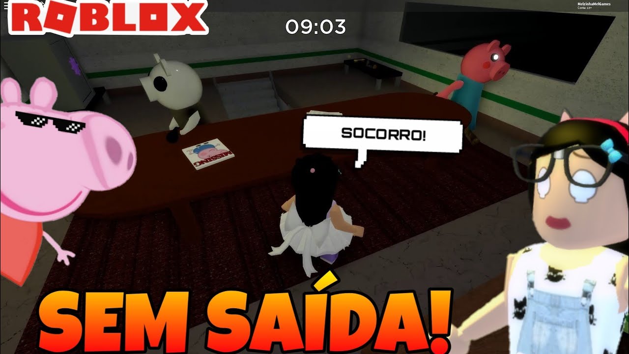 Roblox - JOGANDO novo MAPA da PIGGY em FAMÍLIA !! Capítulo 3 (Piggy Book 2  Chapter 3)