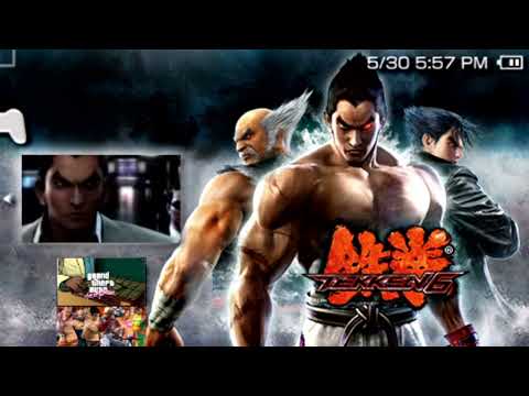 Tekken 6 XMB Theme PSP 