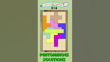 Not an image. #314 (Solution SETUP) Pentominoes Math Puzzle #mathchallenge #Shorts #puzzlegame