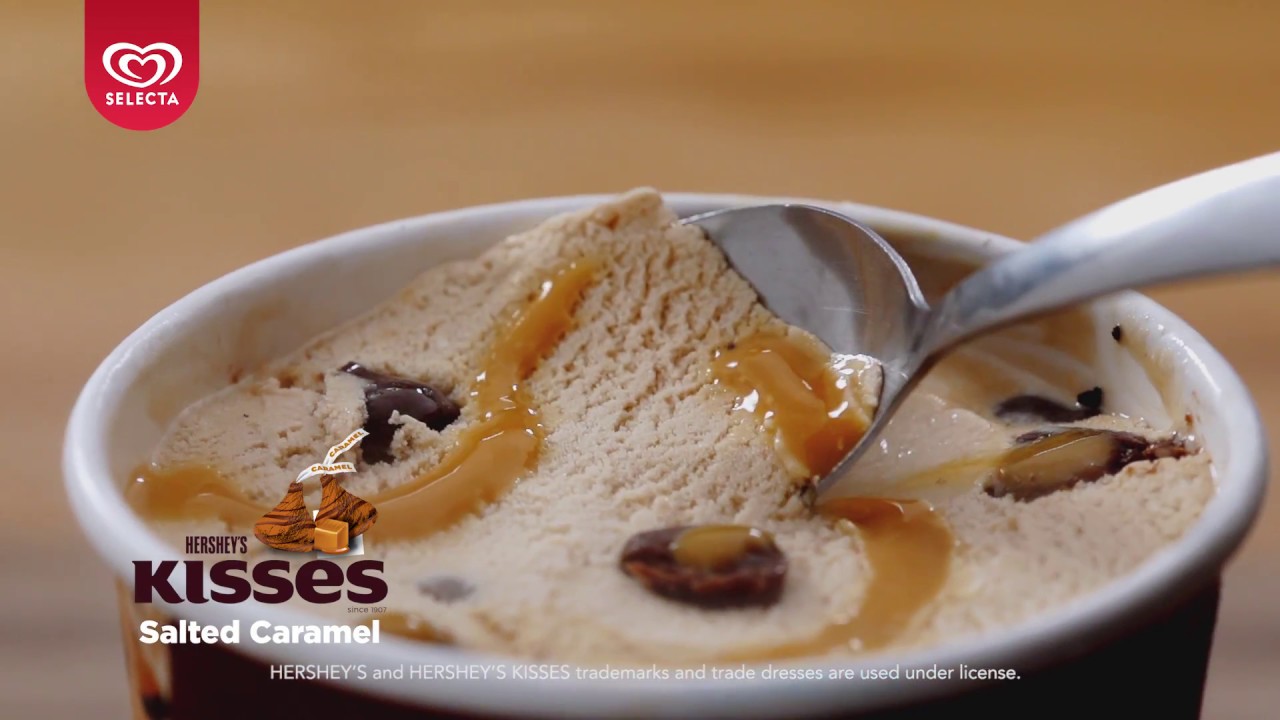 SELECTA HERSHEY'S Salted Caramel Kisses 6s YouTube
