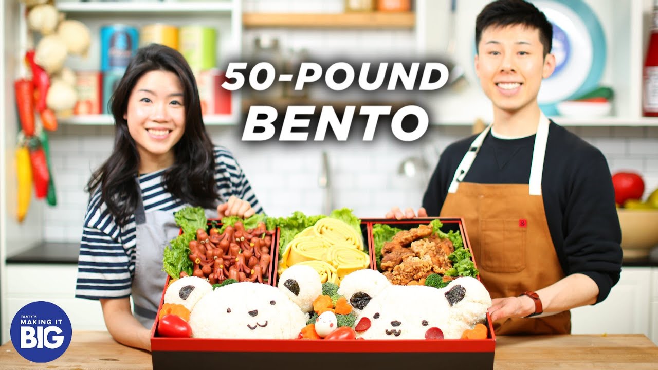 We Made A Giant 50-Pound Bento Box • Tasty 