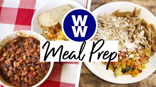 Come along with me as i meal prep for the week! prepped some low-point
weight watchers-friendly lunches and dinners made a zero point
chili...