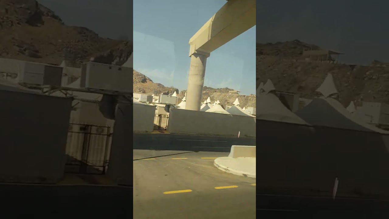 Makka Sareef se Meena jate hue 