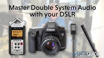 Master Double System Audio with your DSLR
