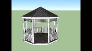 See more at http://www.howtospecialist.com/outdoor/gazebo/gazebo-designs/ A wooden gazebo is a great addition to any backyard, 