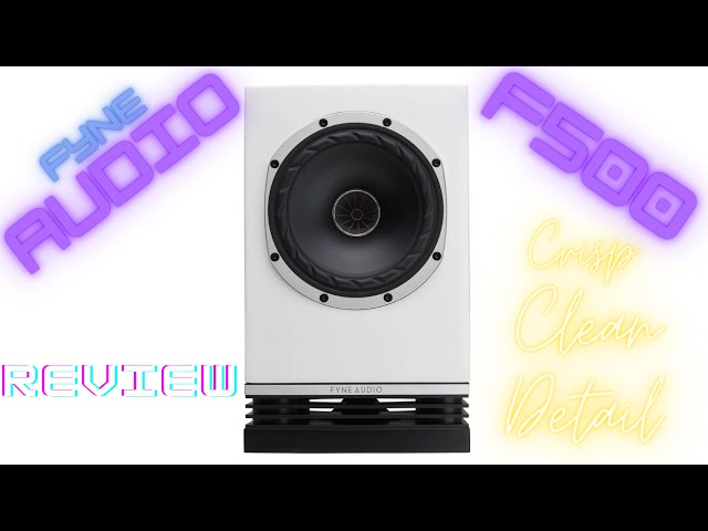 Fyne Audio F500 Speaker Review - YouTube