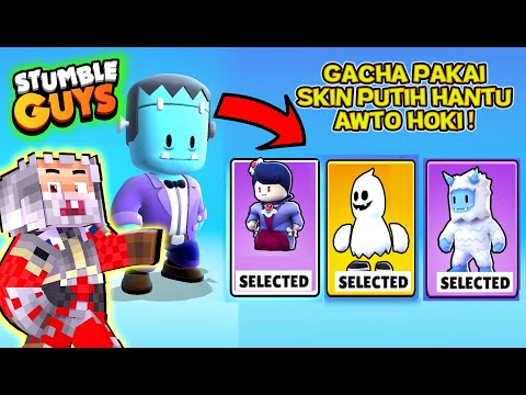 HOKI PARAH 100% PAKAI 3 SKIN HANTU PUTIH AWTO DAPAT SEMUA SKIN TERBARU 0.42 !