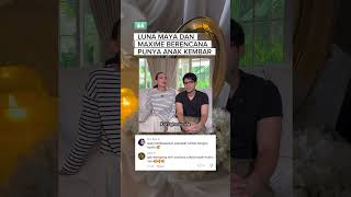 LUNA MAYA DAN MAXIME AKAN PUNYA ANAK KEMBAR #lunamayayaterbaru #maximebouttier