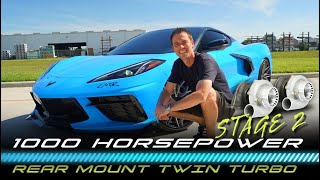 1000HP LMR Stage 2 Twin Turbo C8 Corvette - Late Model Racecraft