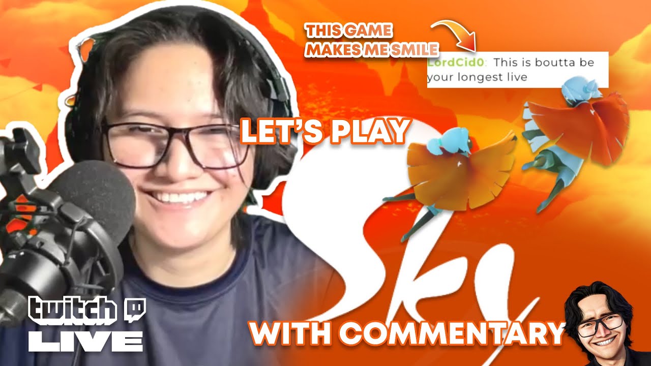 Twitch Live Recorded | Let's Play Sky: Children of the Light