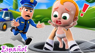 Canción Quien Se Llevo Al Bebe 😱✨👮‍♂️ | Peligro Extraño | NEW Canciones Infantiles - Little PIB