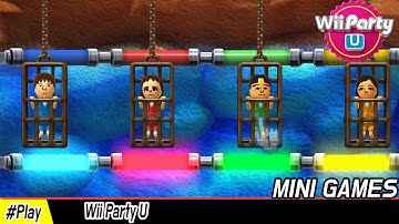 Wii Party U - Battle of Mini Games ( Play movie, Expert CPU ) Player AEXL