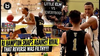 He Switched Shoes At Half And WENT OFF! RJ Hampton VS Rival The Colony