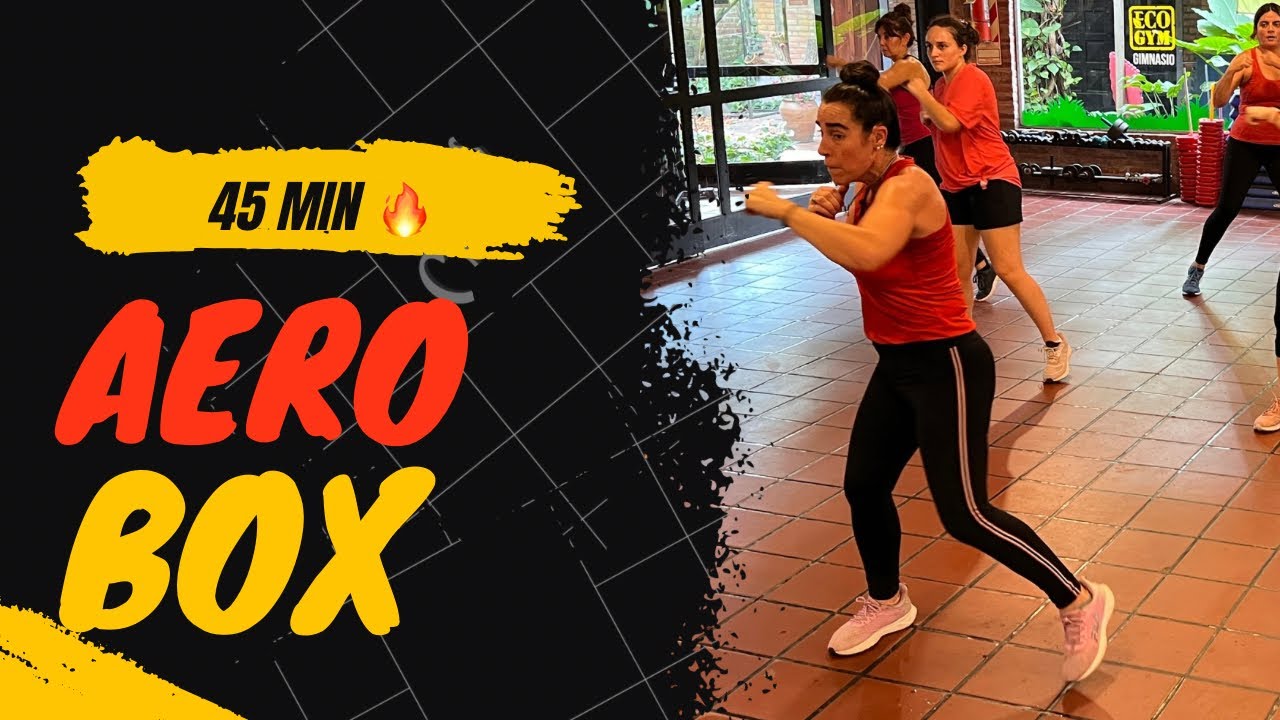 SUPER CLASE DE AEROBOX - IDEAL PARA QUEMAR CALORIAS - TE LA PENSAS PERDER?