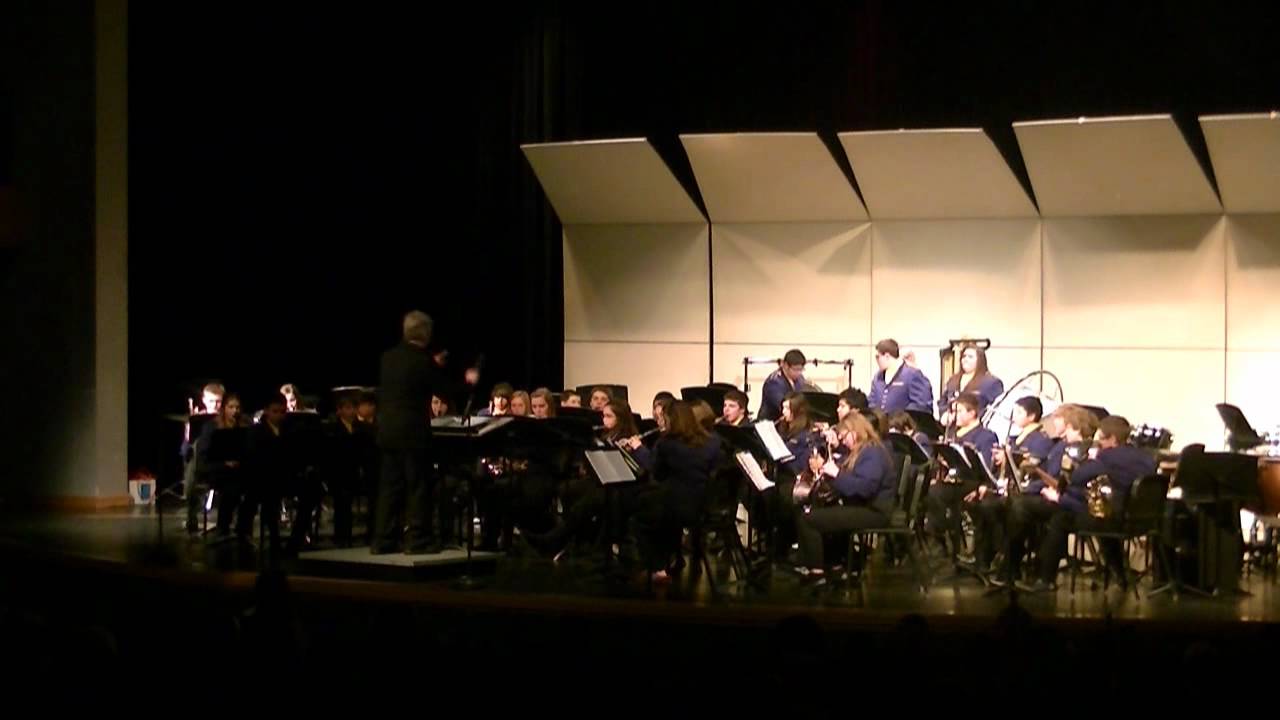 Belvidere South Middle School's Winter Concert, 8th Grade Fire Dance