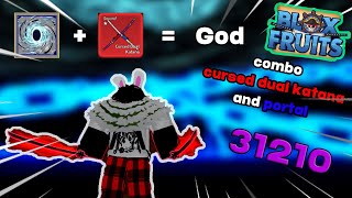 Cursed Dual Katanain = god? in Blox Fruits Bounty Hunting screenshot 4