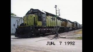 1992_06_07 CNW Fairfax & Ames IA Manifest & Stacks