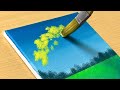 How to draw a Big Tree / Acrylic Painting for Beginners / STEP by STEP #300