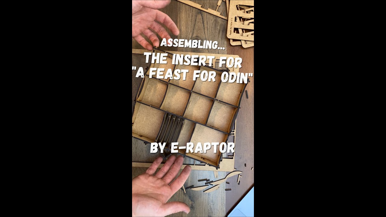 Assembling the E-Raptor Insert for "A Feast for Odin" (Time-Lapse) 