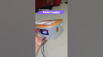 DIY Variable Power Supply 🔋 | Full Tutorial in Description🙂