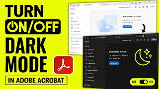 How to Turn ON/OFF Dark Mode in Adobe Acrobat (2026)