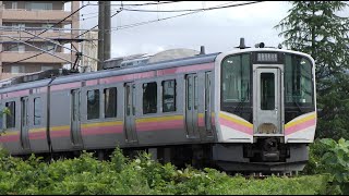 E129系B7編成【4K】信越本線上り436M