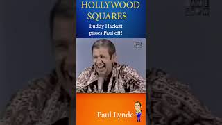 Buddy Hackett Pisses Paul Lynde Off  Whoaaaa