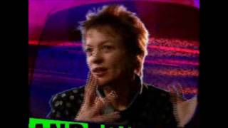 Laurie Anderson Interview 1995 CD-ROM Interactive