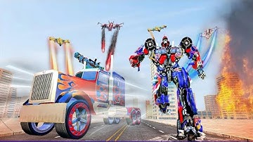 Optimus Prime Truck Robot Transform Game 2021 #transformation