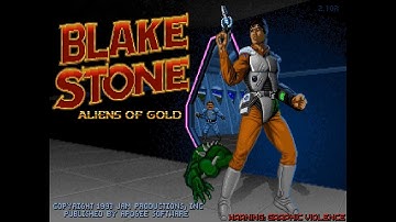 Blake Stone: Aliens of Gold (1993) (DOS) - Attract Mode