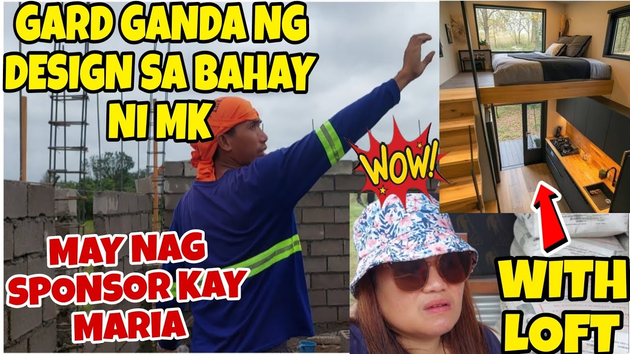 WOW! TINY HOUSE WITH LOFT GANDA NG BAHAY NI MARIA KUSINERA