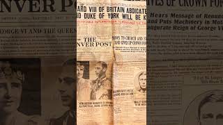 The King Who Gave Up Everything #EdwardVIII #BritishHistory #RoyalFamily