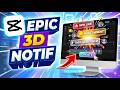 How to Create 3D Notifications in CapCut PC
