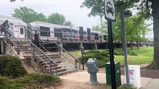 NJ Transit Northeast Corridor Local Train #7845 to Trenton departing Princeton Jct w/Multilevels