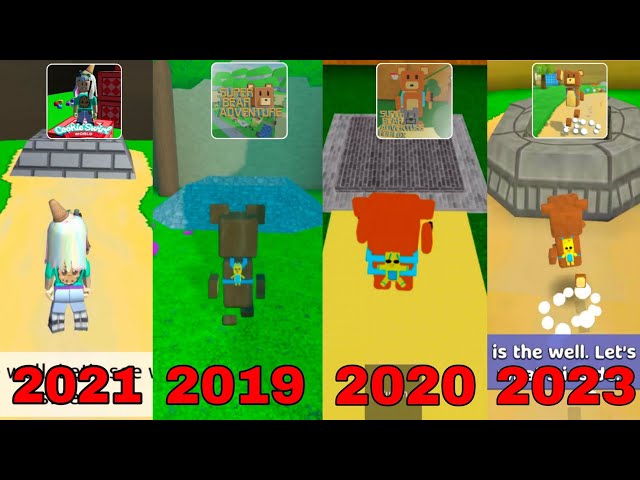 Super Bear Adventure All Difference Version All More The Turtle Golem  Gameplay Walkthrough Part 140 class=