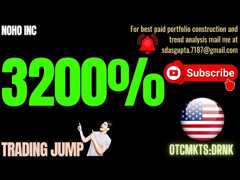 DRNK STOCK | NOHO TRADING JUMP